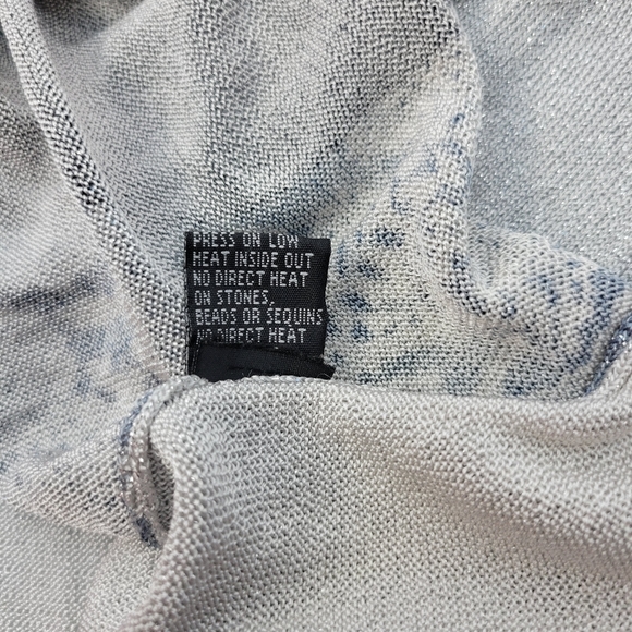 Berek 2 Womens Sweater Size XL Jewel Embellished Snake Print - Picture 7 of 15